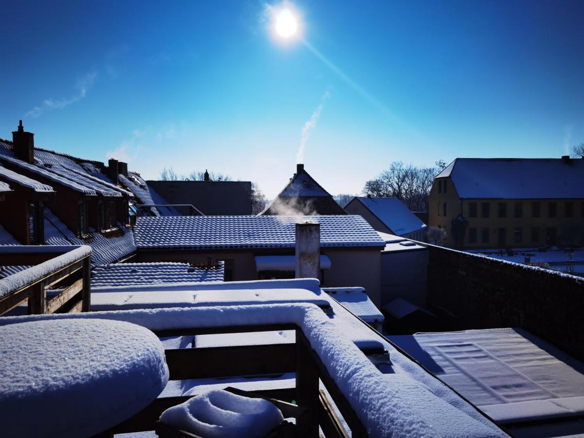 Gemutliche Dachwohnung Mit Kleiner Oder Grosser Dachterrasse Nebeneinander Wolmirstedt Zewnętrze zdjęcie