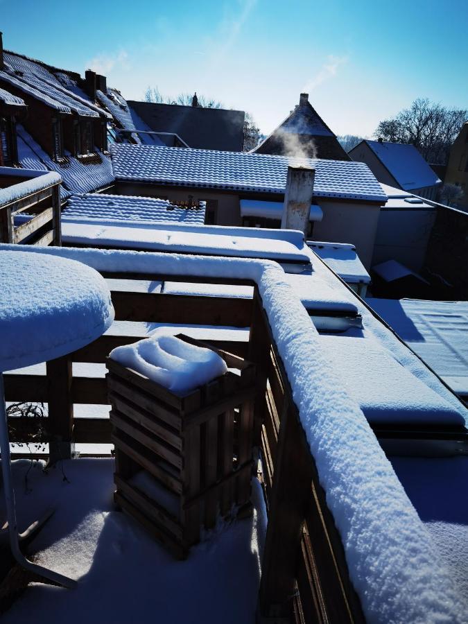 Gemutliche Dachwohnung Mit Kleiner Oder Grosser Dachterrasse Nebeneinander Wolmirstedt Zewnętrze zdjęcie