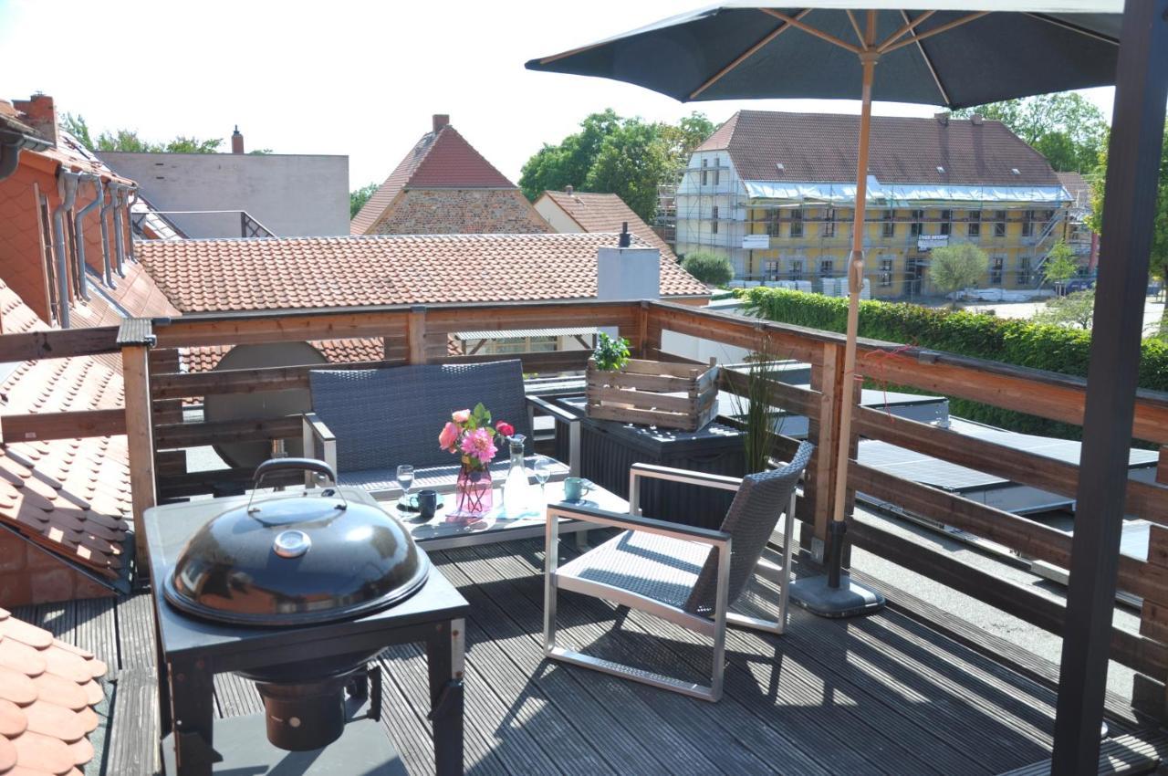 Gemutliche Dachwohnung Mit Kleiner Oder Grosser Dachterrasse Nebeneinander Wolmirstedt Zewnętrze zdjęcie